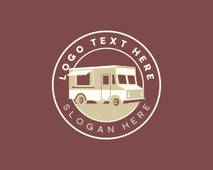Food Truck Vehicle Logo
