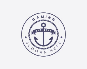 Coast Guard - Sailor Anchor Rope logo design