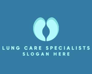 Lungs Clinic Hospital logo design