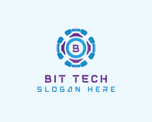 Cyber Tech Developer logo design