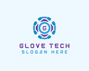 Cyber Tech Developer logo design