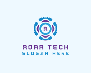 Cyber Tech Developer logo design