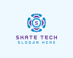 Cyber Tech Developer logo design