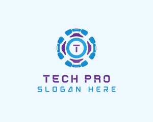 Cyber Tech Developer logo design