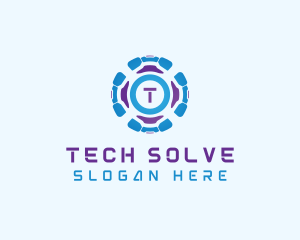 Cyber Tech Developer logo design