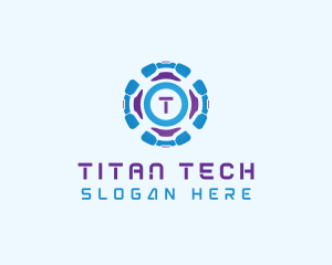 Cyber Tech Developer logo design