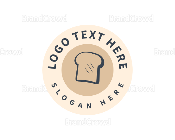 Bread Toast Bakery Logo