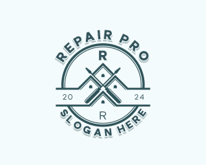 Repair Renovation Maintenance logo design