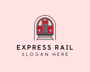 Railway - Subway Train Station logo design