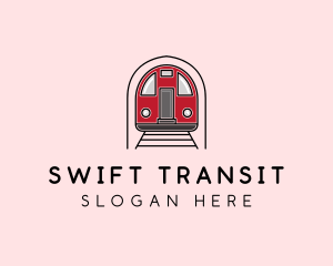 Transit - Subway Train Station logo design