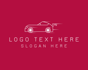 Supercar - Car Transportation Vehicle logo design
