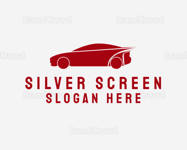 Fast Car Sedan Logo