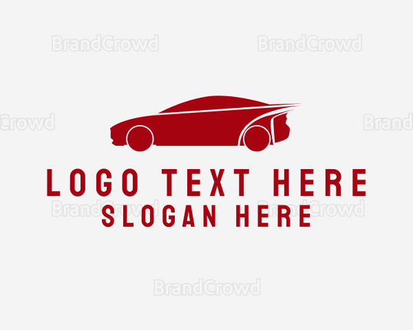 Fast Car Sedan Logo