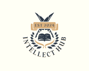 Academic - Quill Academic Publisher logo design