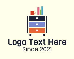 Book - Cabinet Interior Design logo design