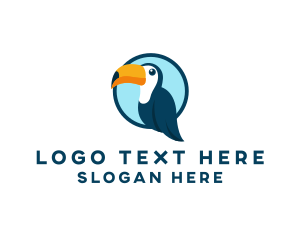 Bird - Toucan Bird Zoo logo design