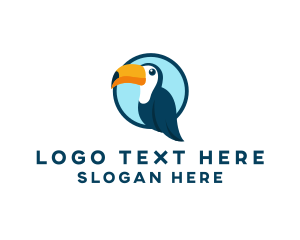 Toucan Bird Zoo Logo