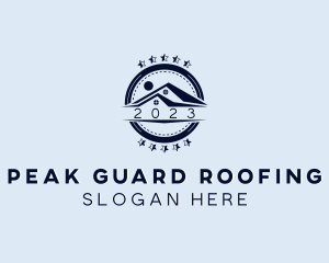 Roof Residential Roofing logo design