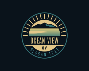 Sea Mountain Travel logo design