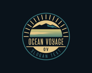 Sea Mountain Travel logo design