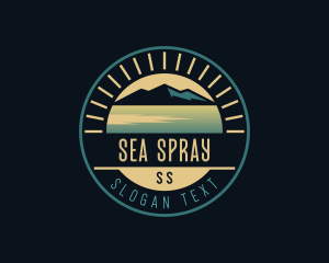 Sea Mountain Travel logo design