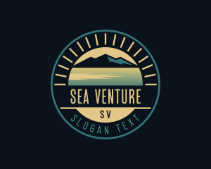 Sea Mountain Travel logo design