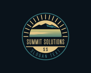 Sea Mountain Travel logo design