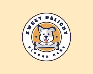 Treat - Dog Bone Treat logo design