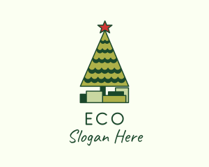 Christmas Tree Gift Logo