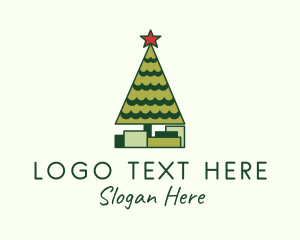 Christmas Tree Gift Logo