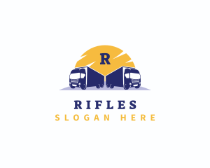 Delivery - Logistic Delivery truck logo design