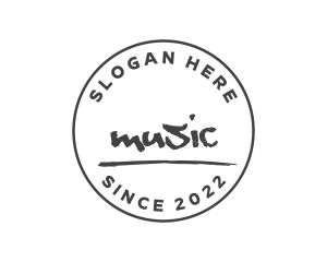 Hiphop - Creative Grunge Fashion logo design