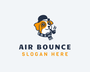 Detective Pet Dog  logo design