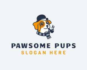 Dog - Detective Pet Dog logo design