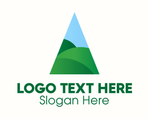 Grazing - Triangle Meadow Hills logo design