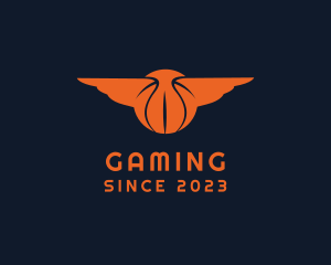 Ball - Basketball Wings League logo design