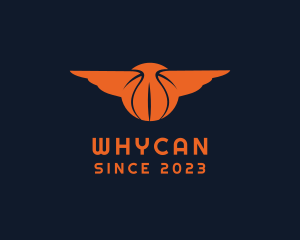 Ball - Basketball Wings League logo design