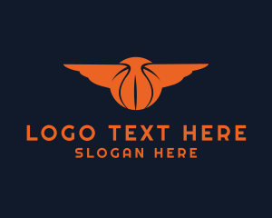 Basketball Wings League Logo