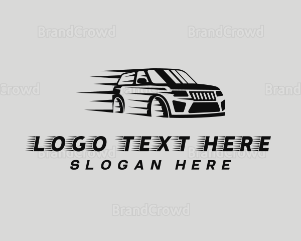 SUV Car Automotive Logo