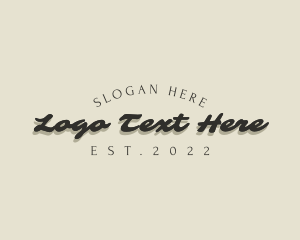 Retro - Fashion Apparel Boutique logo design