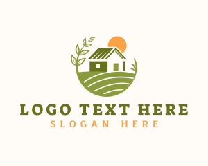 Yard - Plant Farm Landscaping logo design