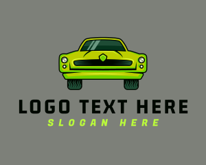 Illustration - Automotive Sports Car logo design