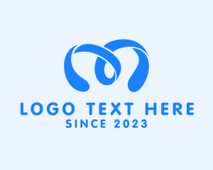 Digital Marketing - Digital Marketing Letter M logo design