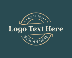 Antique - Rustic Retro Diner Banner logo design