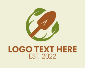 Equipment - Eco Gardening Tools logo design