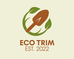 Eco Gardening Tools  logo design