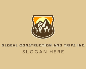 Mountain Outdoor Adventure Logo