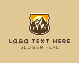 Mountain Outdoor Adventure Logo