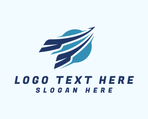 Trade - Express Fast Logistics logo design