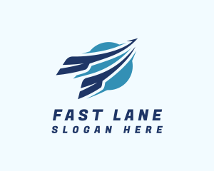 Express Fast Logistics logo design